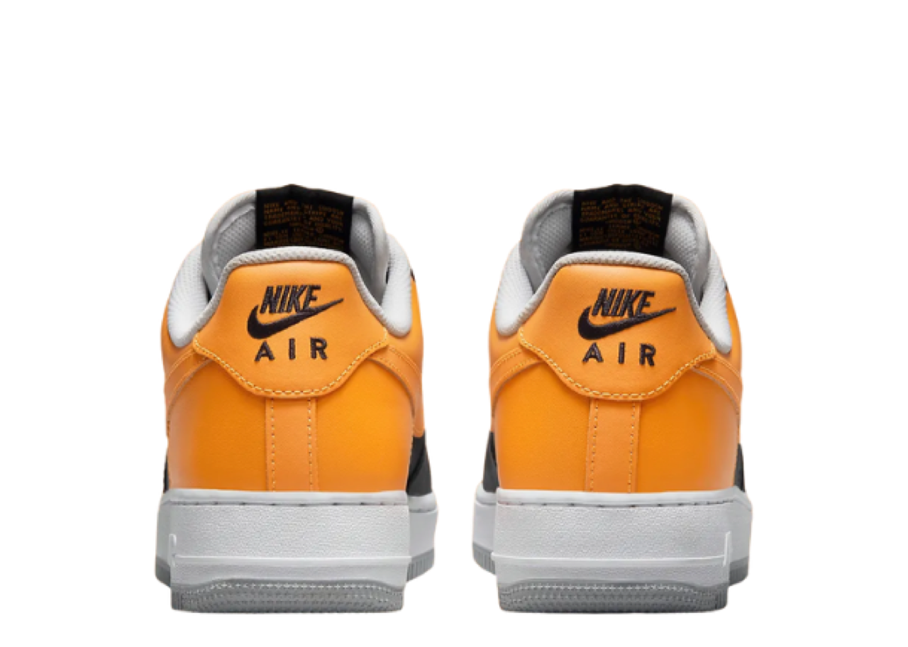 Nike Air Force 1 Low '07 Black Kumquat Light Smoke Grey - photo 3