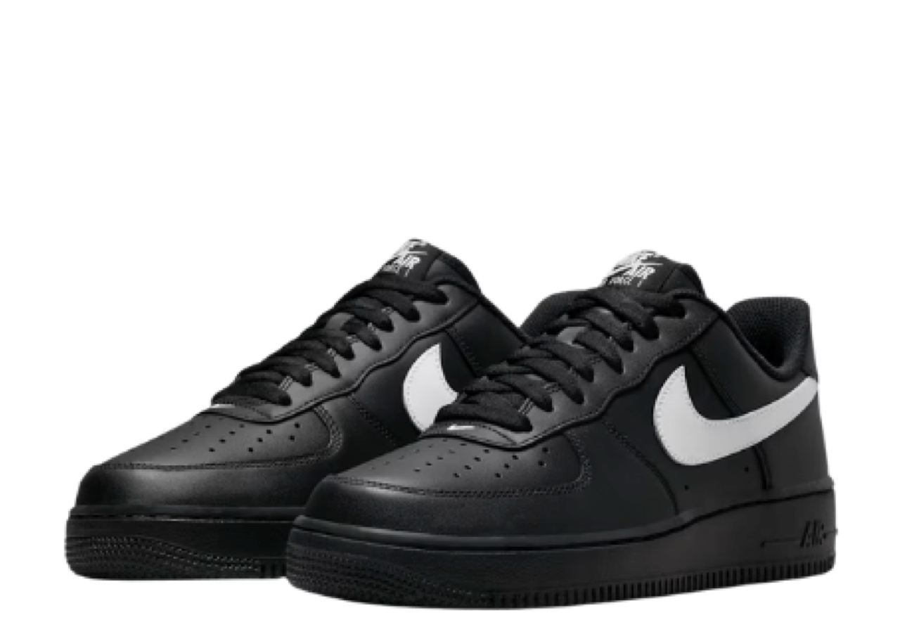 Nike Air Force 1 Low '07 Black White (2023) - photo 2