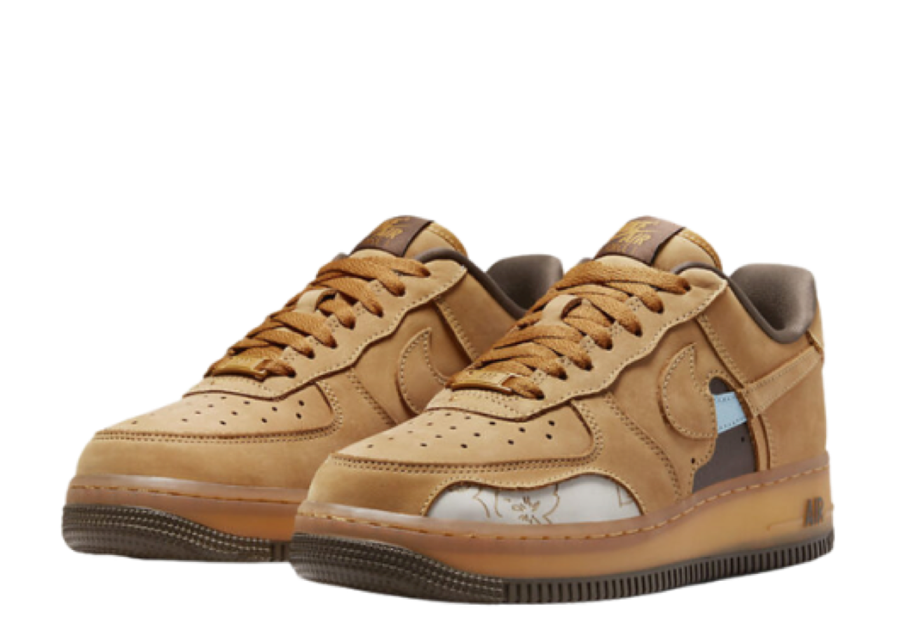 Nike Air Force 1 Low '07 Cut Out Wheat (Women's) - photo 2