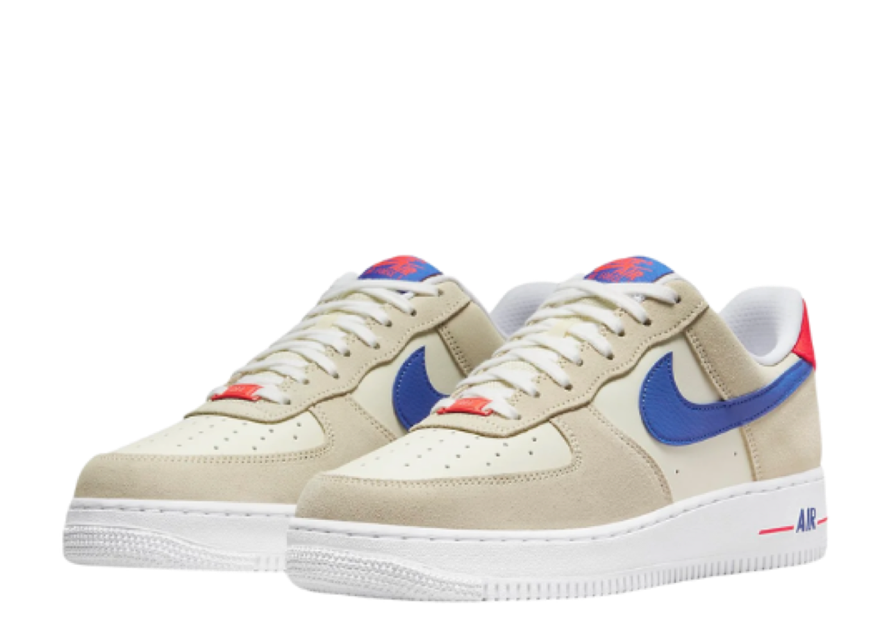 Nike Air Force 1 Low '07 LV8 Coconut Milk Hyper Royal - photo 2