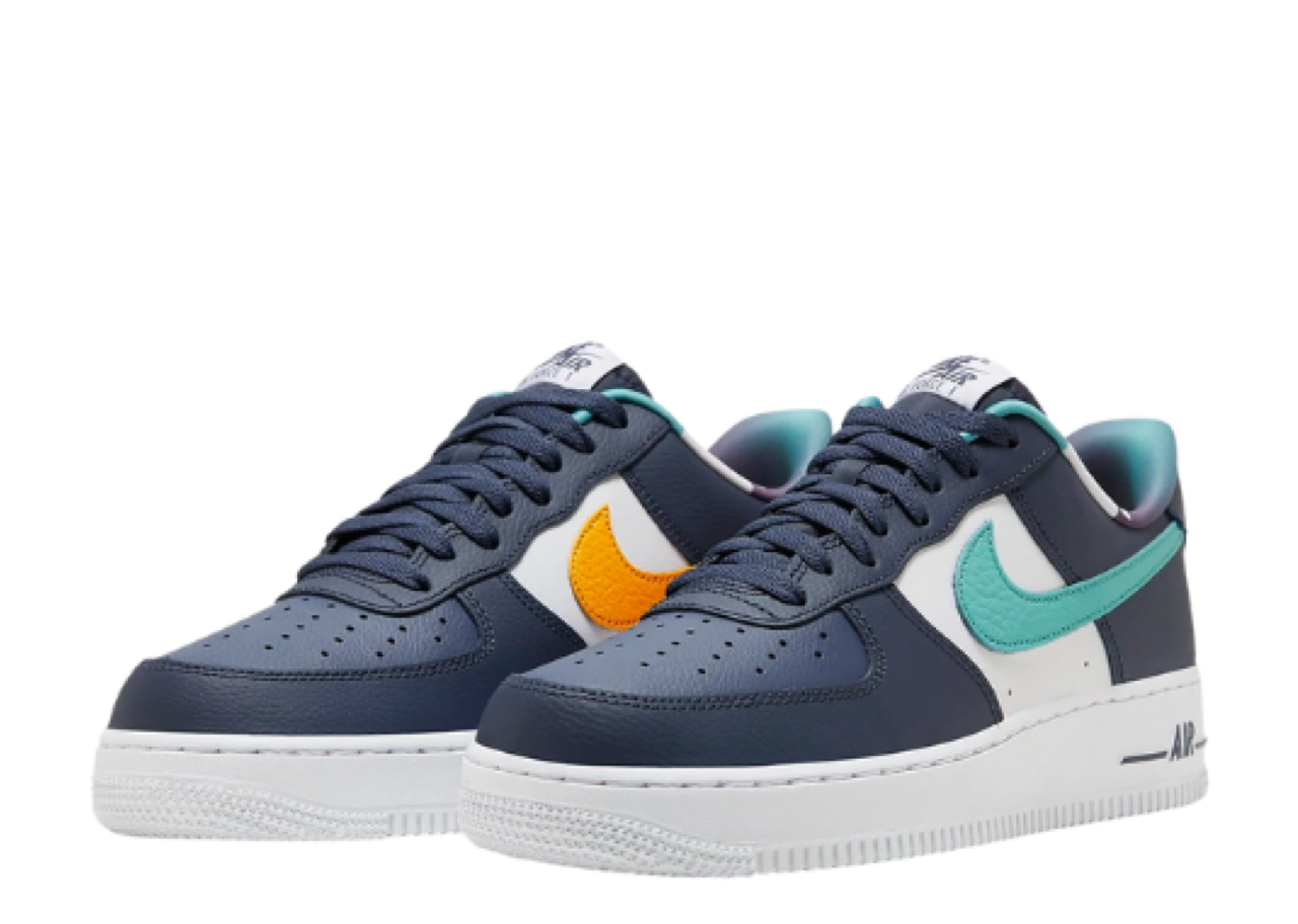 Nike Air Force 1 Low '07 LV8 EMB Thunder Blue Washed Teal - photo 2
