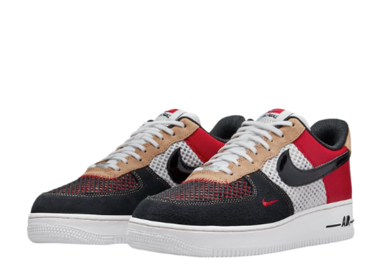 Nike Air Force 1 Low '07 LV8 Gym Red Black - photo 2