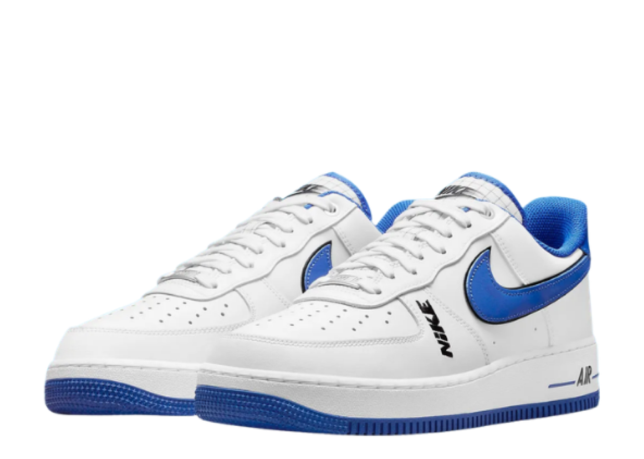 Nike Air Force 1 LV8 White Game Royal - photo 2
