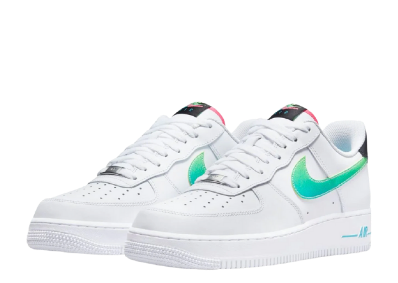 Nike Air Force 1 Low '07 LV8 White Aquamarine - photo 2