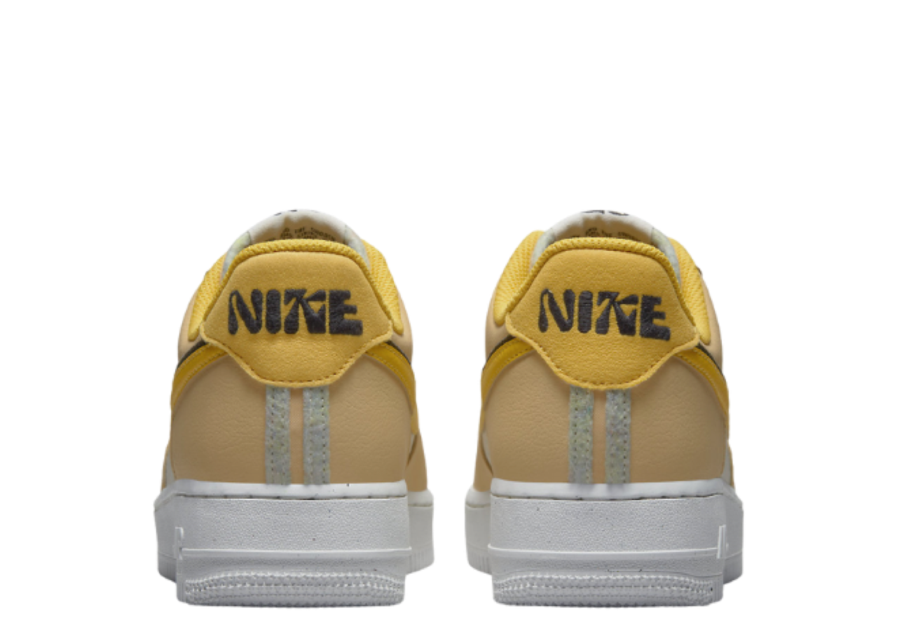 Nike Air Force 1 Low '07 LX '82 Double Swoosh Sail Yellow Ochre (Women's) - photo 3