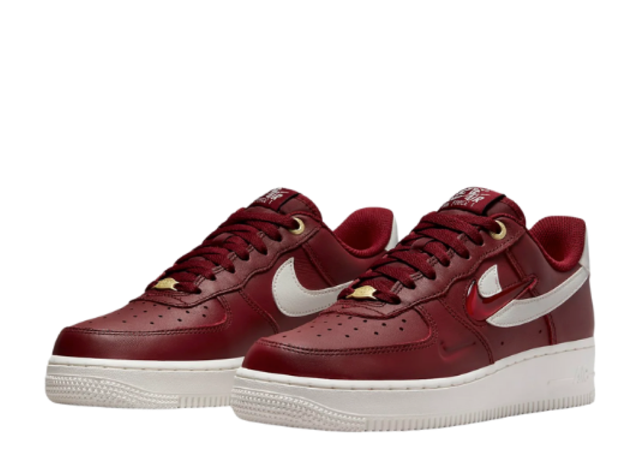 Nike Air Force 1 Low '07 Premium History Of Logos Team Red (Women's) - photo 2