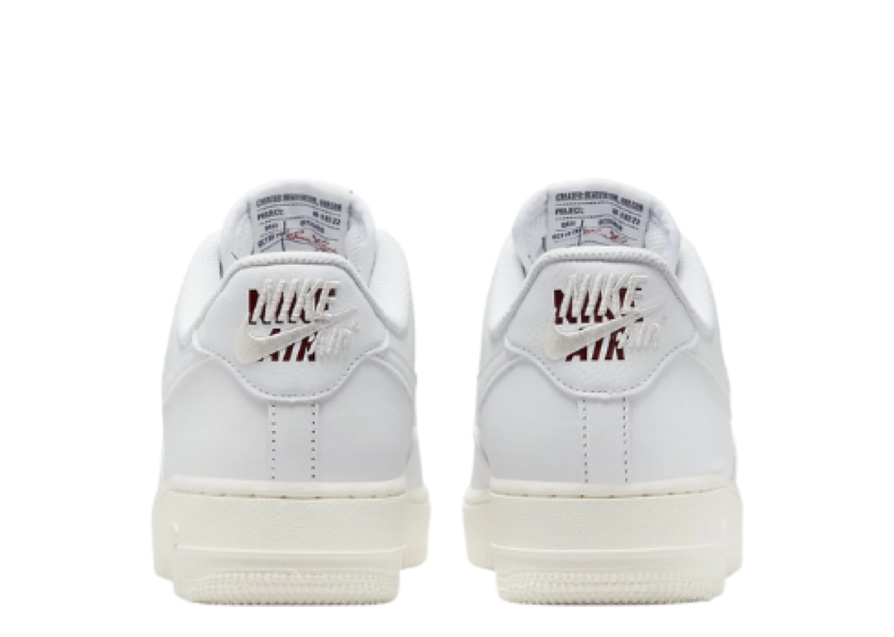 Nike Air Force 1 Low '07 Premium History Of Logos White Sail (Women's) - photo 3