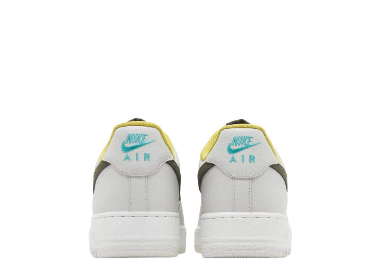 Nike Air Force 1 Low '07 PRM Light Bone Cargo Khaki Vivid Sulfur - photo 3