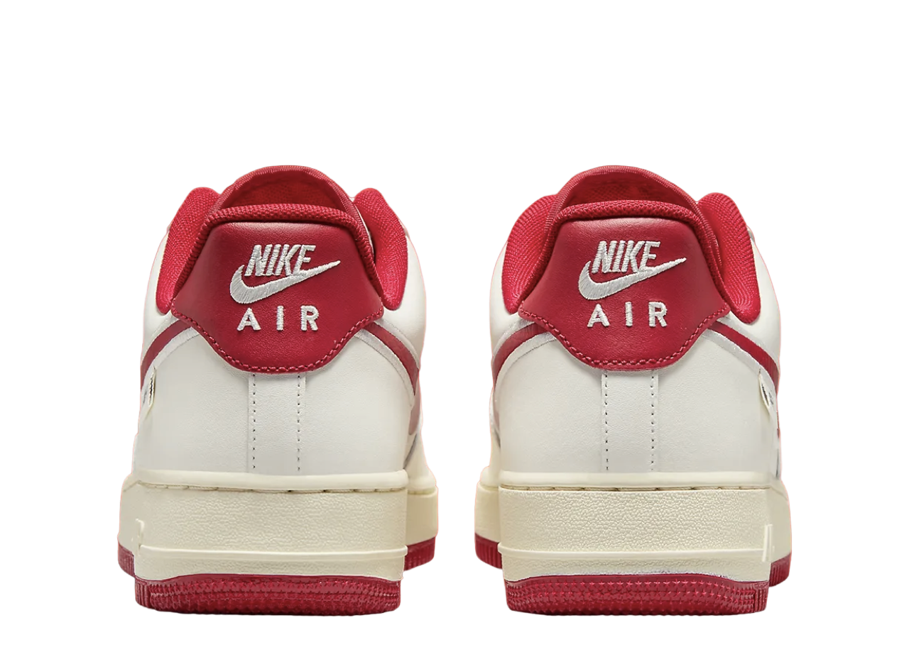 Nike Air Force 1 Low 07 Sail Gym Red - photo 3