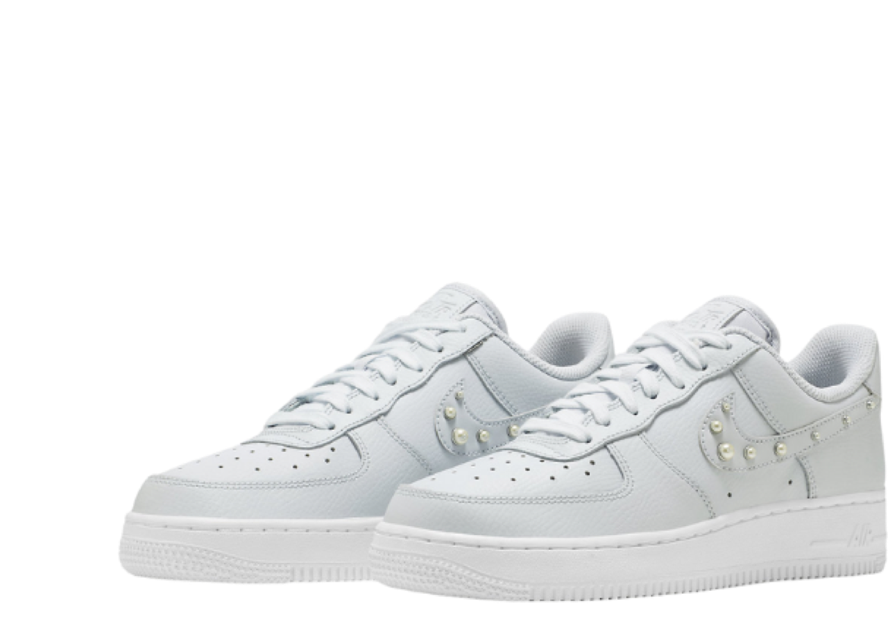 Nike Air Force 1 07 SE Pearl Swoosh Pure Platinum (Women's) - photo 2