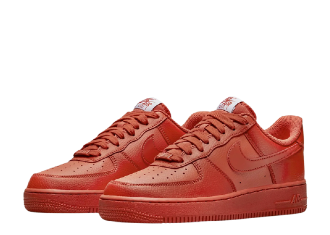 Nike Air Force 1 Low '07 Triple Orange (Women's) - photo 2