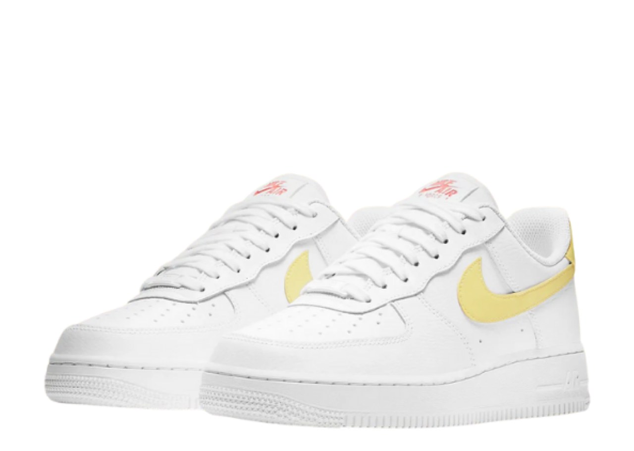 Nike Air Force 1 Low '07 White Citron (Women's) - photo 2