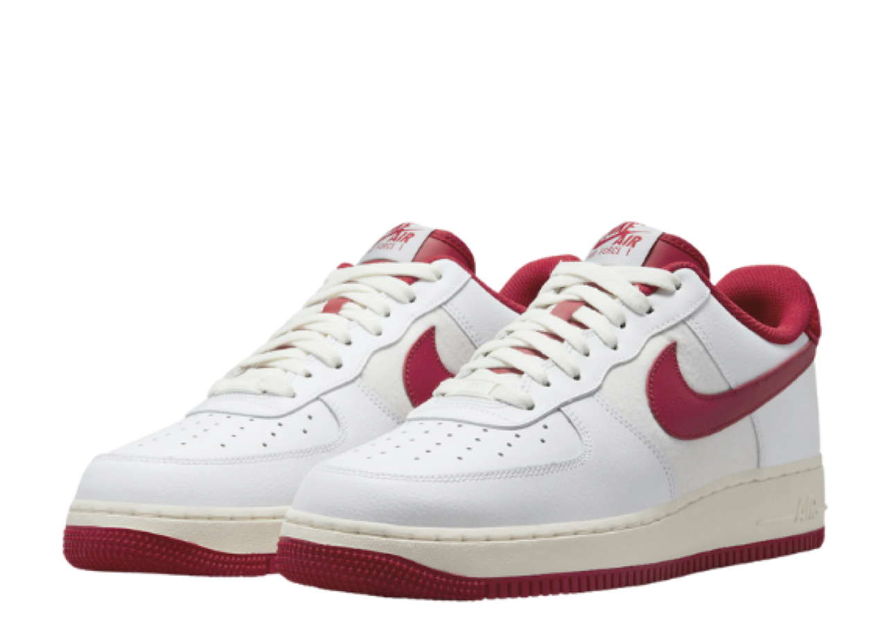 Nike Air Force 1 Low '07 White Gym Red (2021) - photo 2