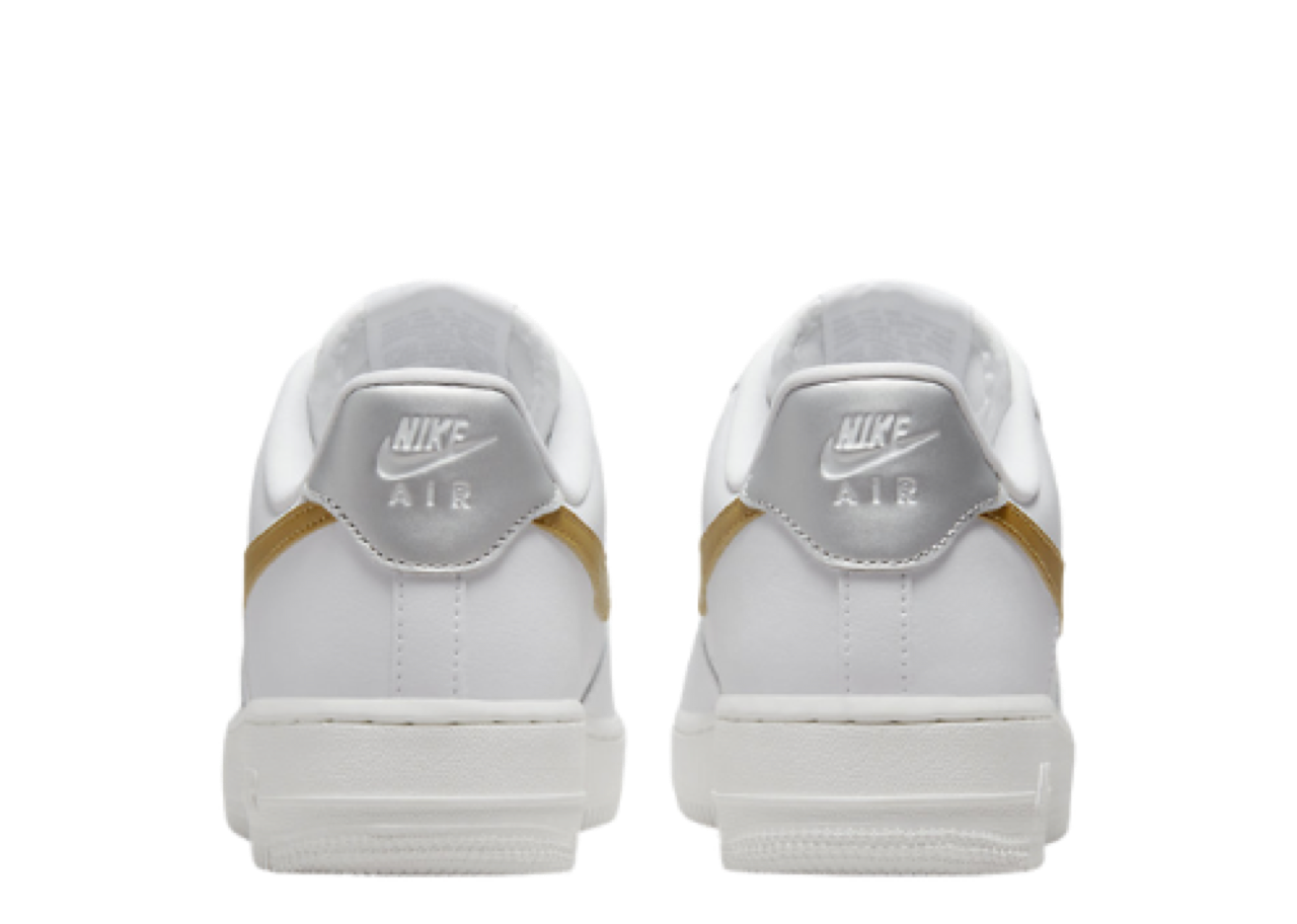 Nike Air Force 1 '07 White Metallic Gold (Women's) - photo 3