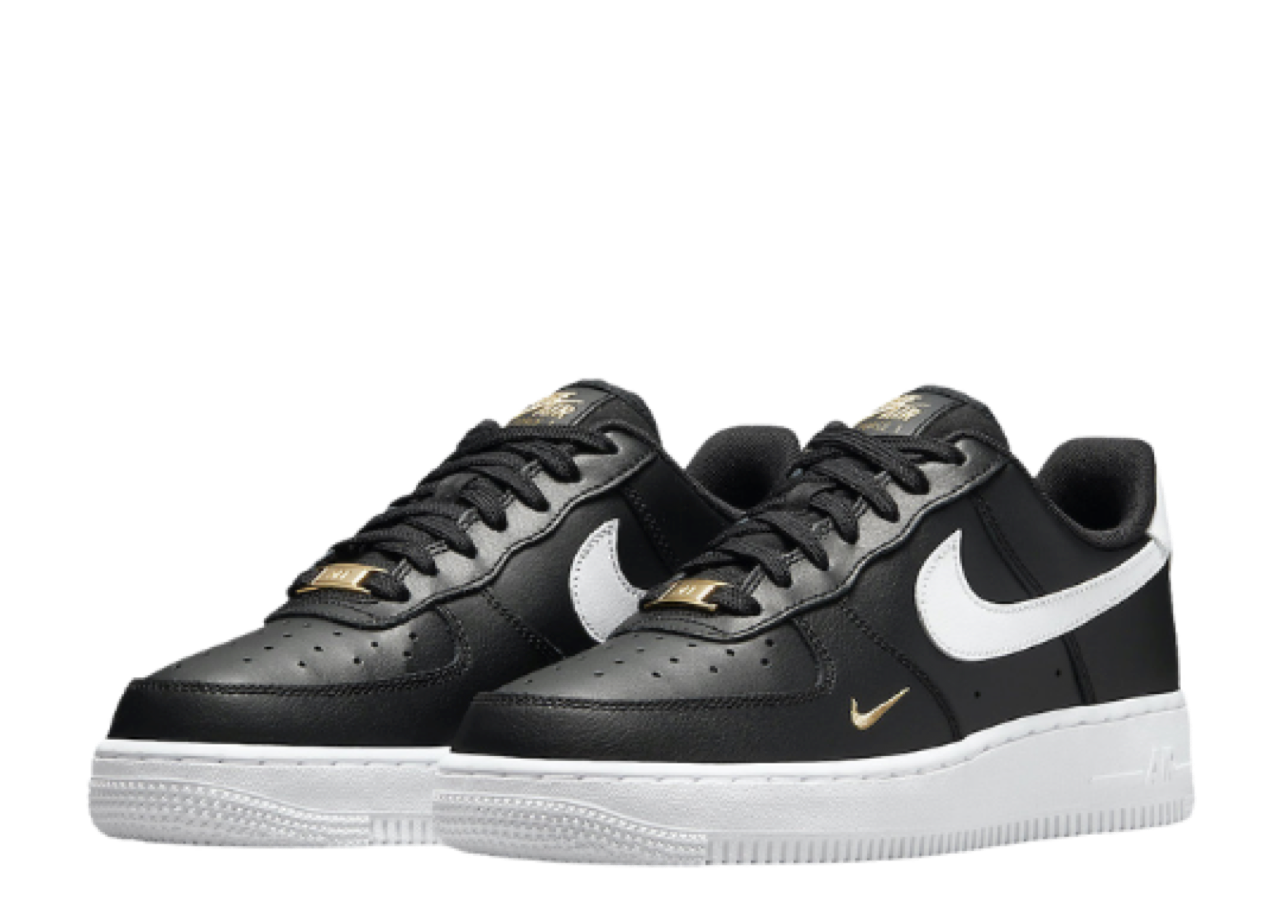 Nike Air Force 1 Low 07 Essential Black White (Women's) - photo 2