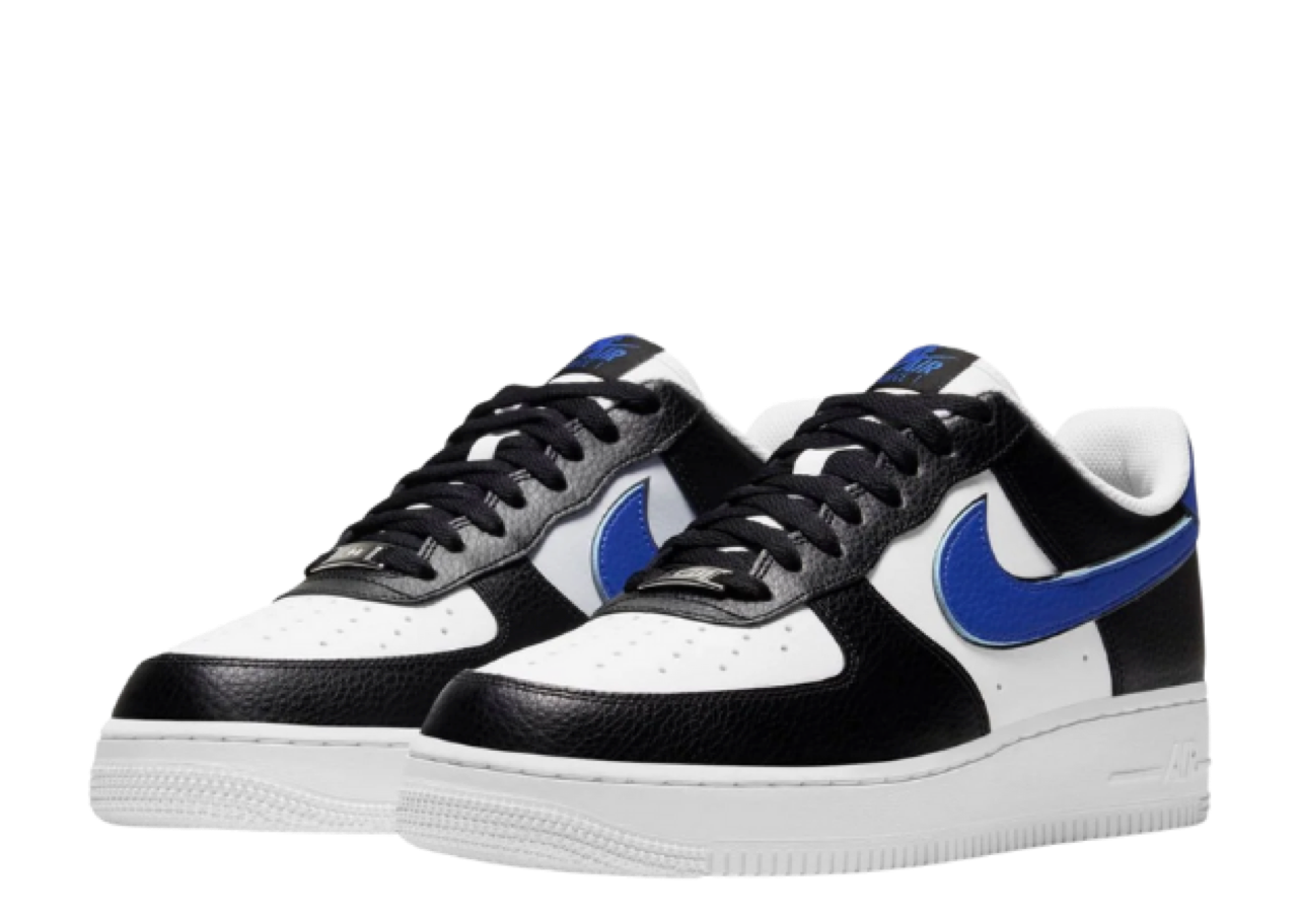 Nike Air Force 1 Low 07 LV8 Black Game Royal - photo 2