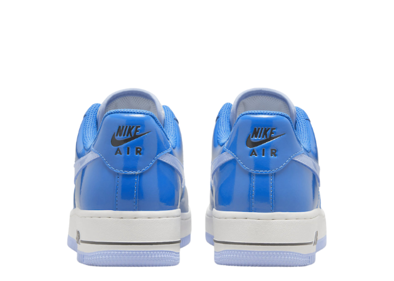 Nike Air Force 1 Low Blue Patent (Women's) - photo 3