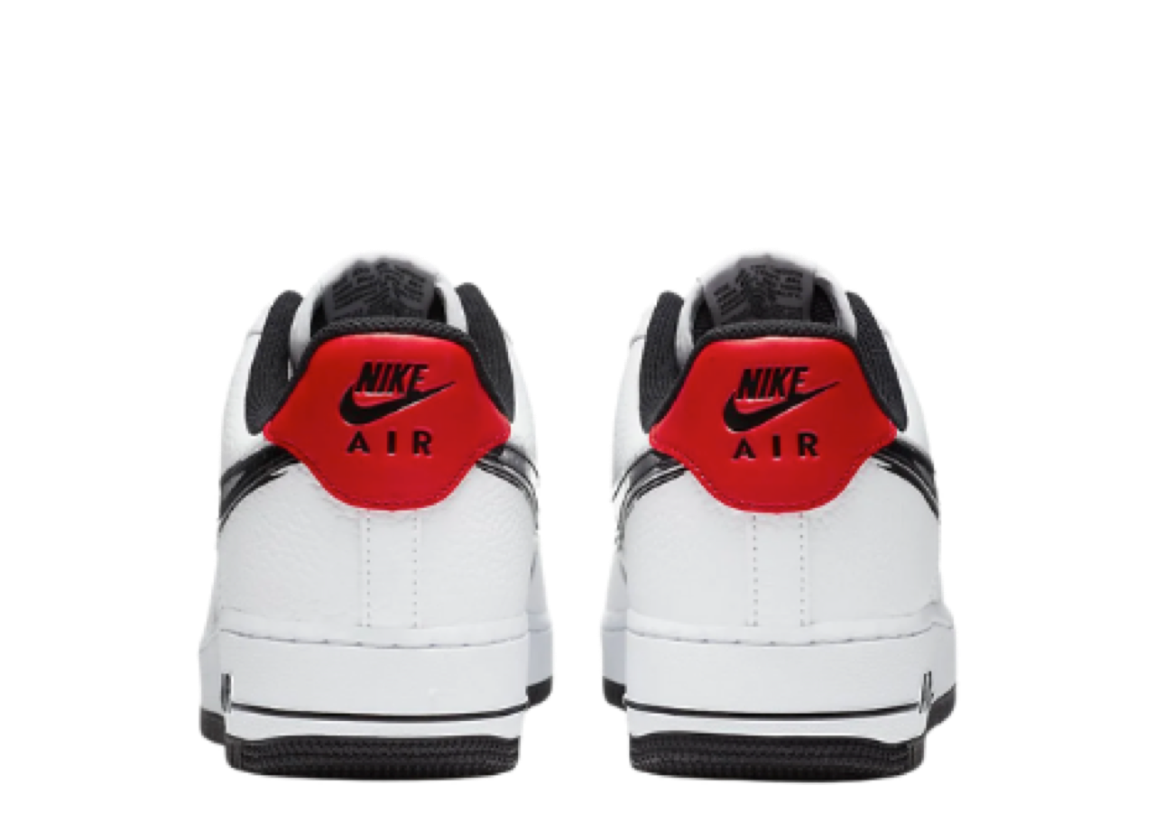 Nike Air Force 1 Low Brushstroke White Black - photo 3