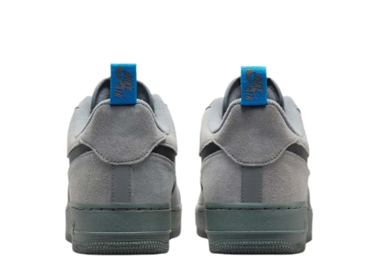 Nike Air Force 1 Low Cut Out Swoosh Grey - photo 3