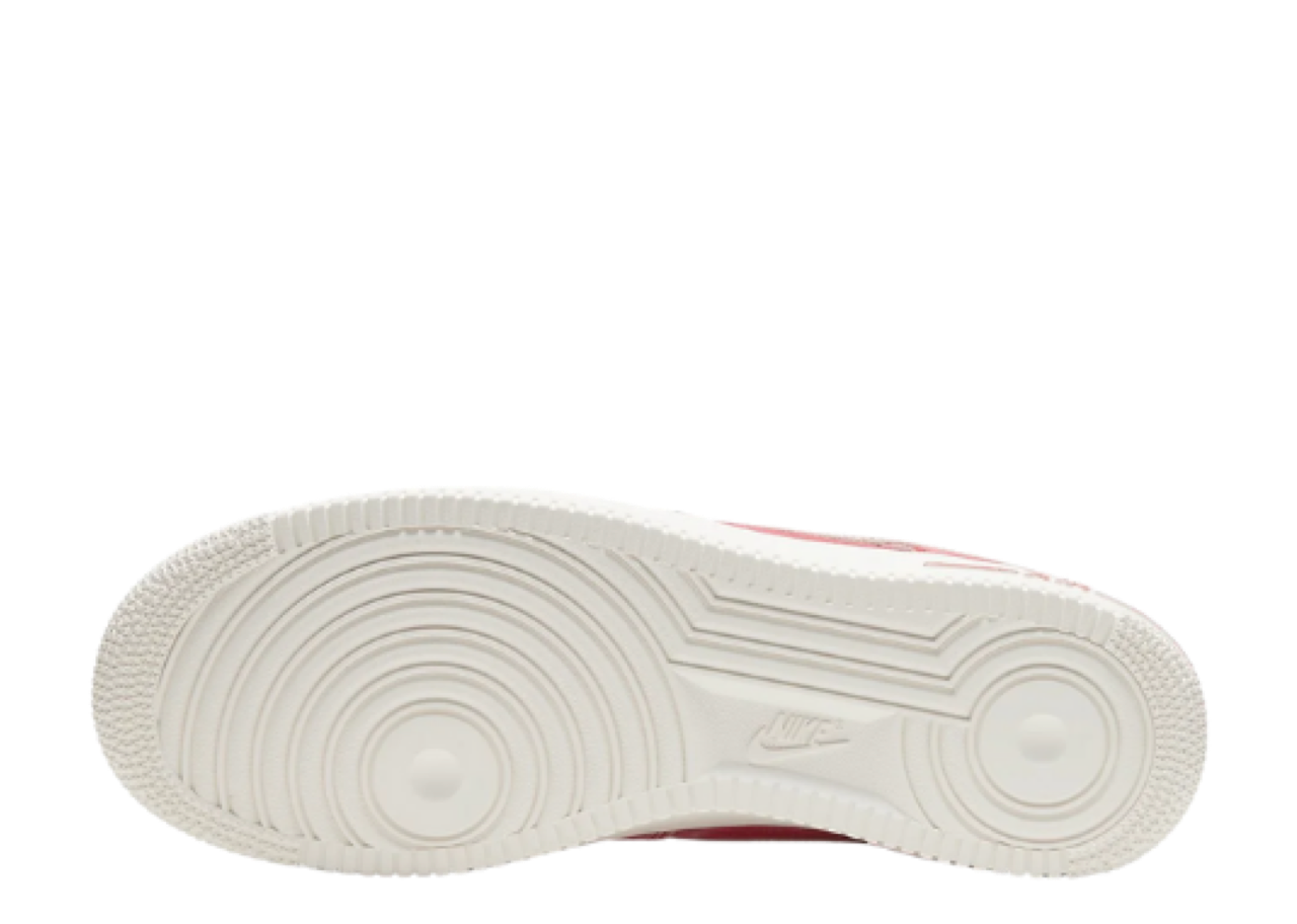 Nike Air Force 1 Low Dusty Red Suede - photo 4