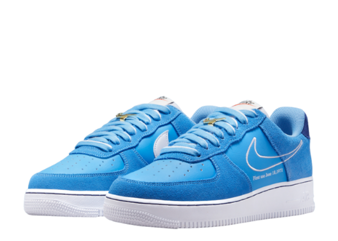 Nike Air Force 1 Low First Use University Blue - photo 2