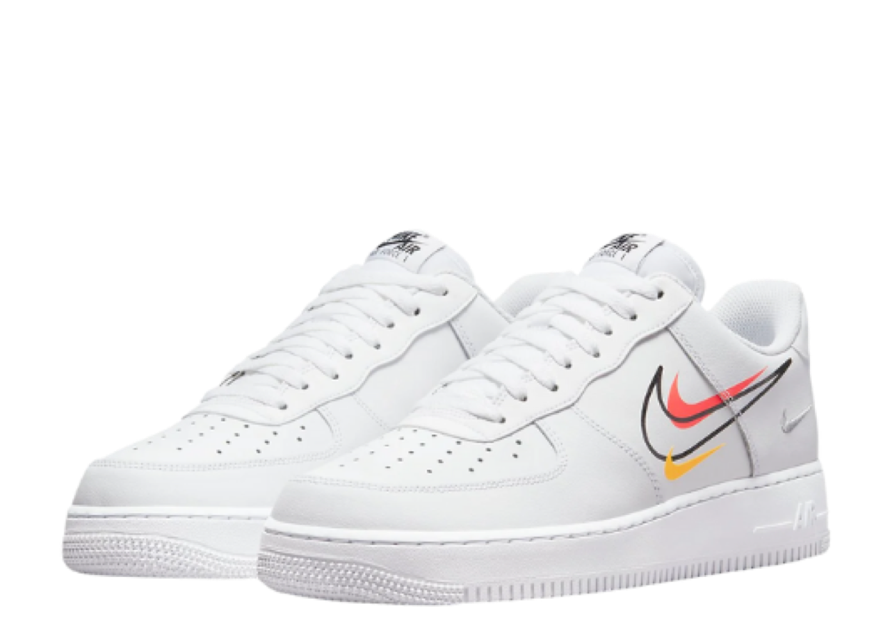 Nike Air Force 1 Low Multi Swoosh White - photo 2