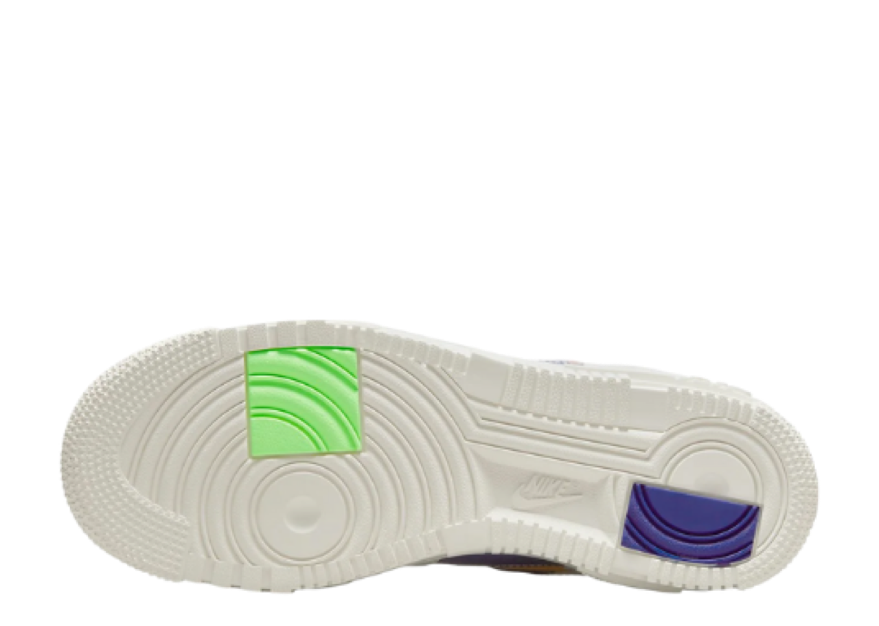 Nike Air Force 1 Low Pixel White Concord Crimson (Women's) - photo 4