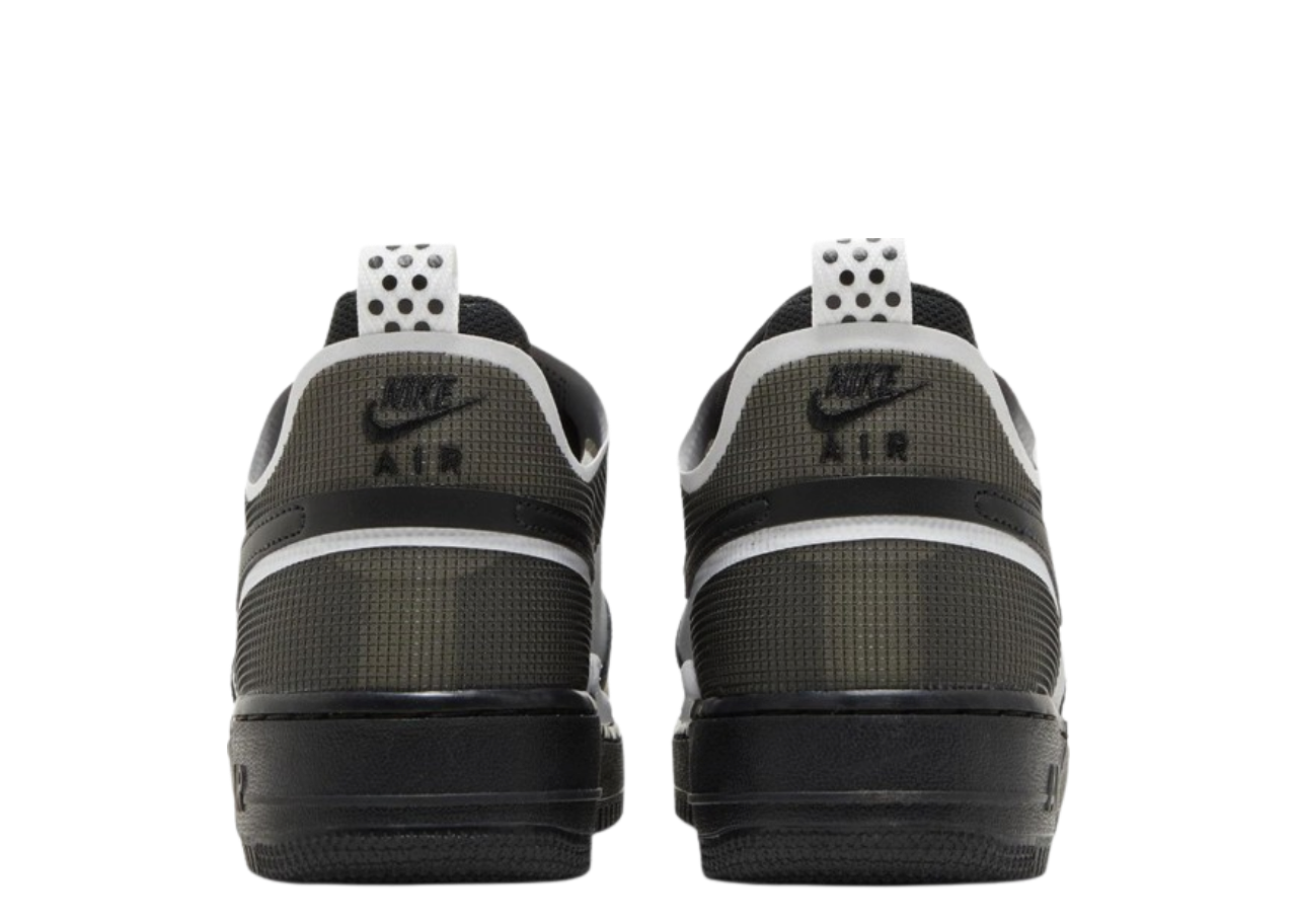 Nike Air Force 1 Low React Black White - photo 3
