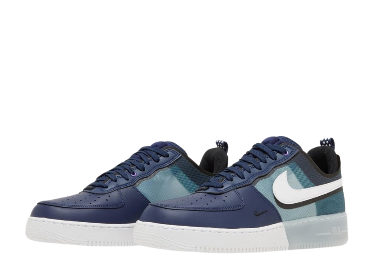 Nike Air Force 1 Low React Midnight Navy Teal - photo 2