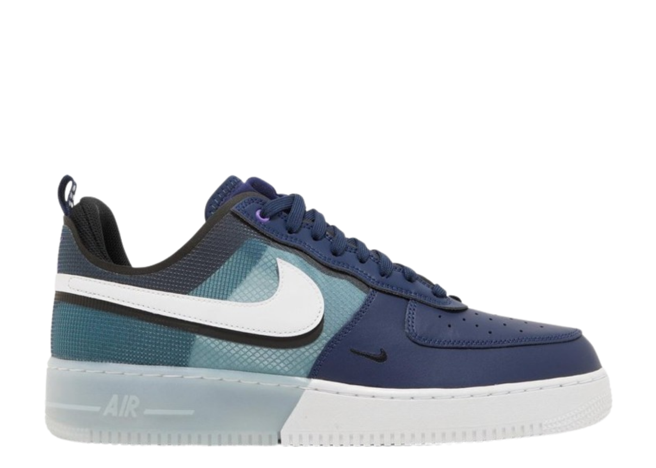 Nike Air Force 1 Low React Midnight Navy Teal