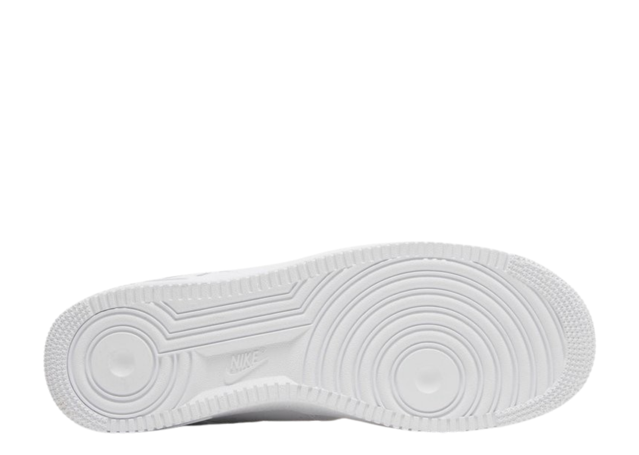 Nike Air Force 1 Low Reflective Swoosh White University Red - photo 4