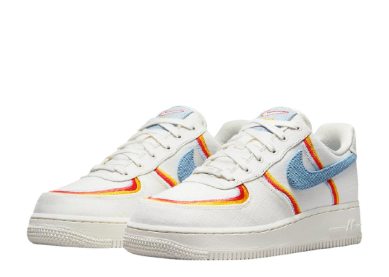 Nike Air Force 1 Low Sail Denim Swoosh (Women's) - photo 2