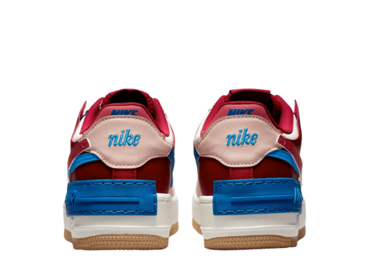 Nike Air Force 1 Low Shadow Light Soft Pink Team Red Blue (Women's) - photo 3