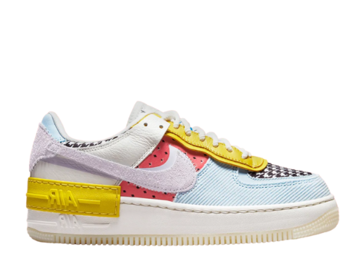 Nike Air Force 1 Low Shadow Multi Print Houndstooth (Women's)