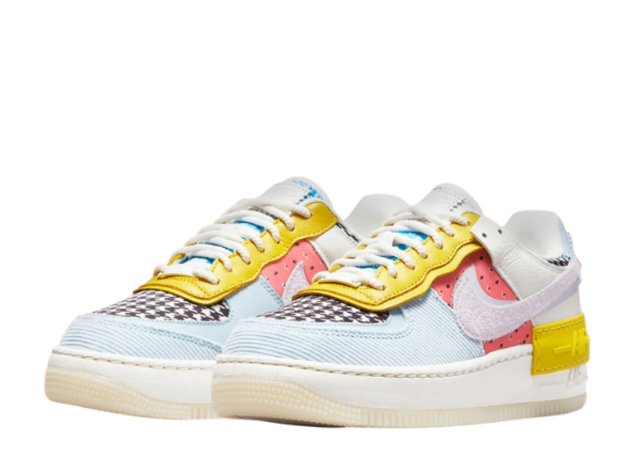 Nike Air Force 1 Low Shadow Multi Print Houndstooth (Women's) - photo 2