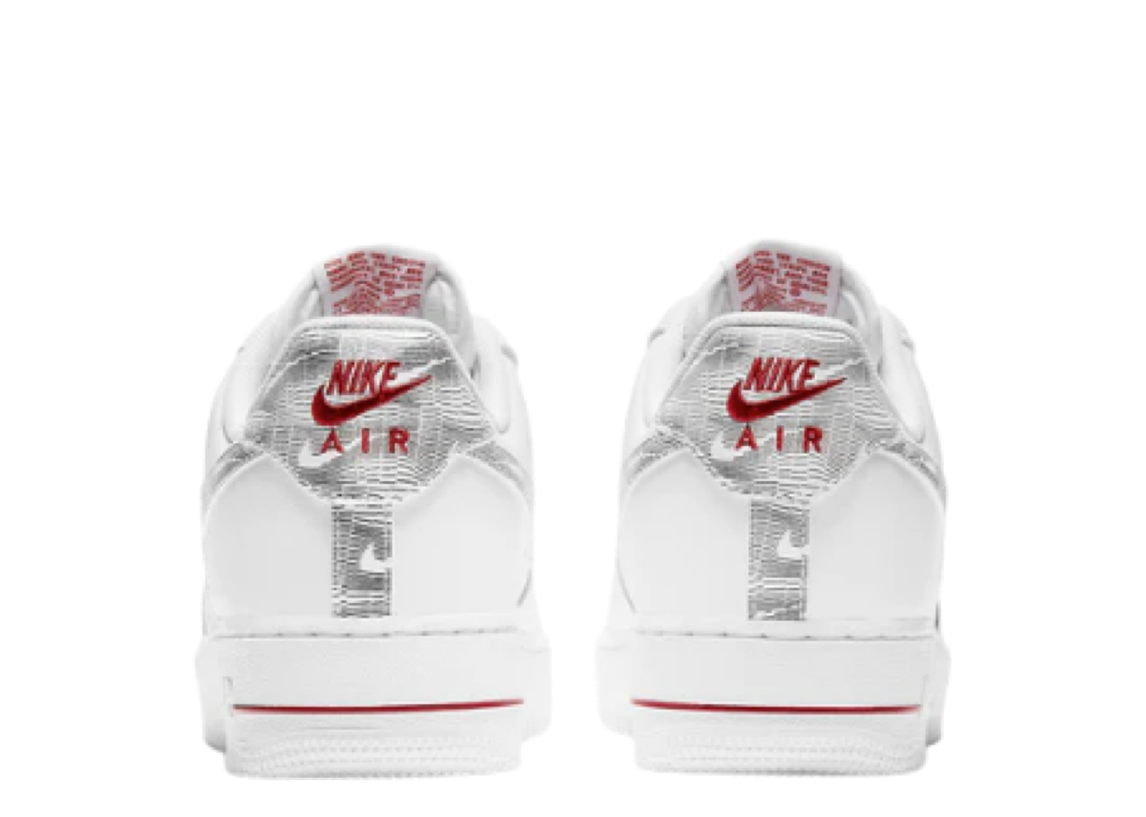 Nike Air Force 1 Low Topography Pack White University Red - photo 3
