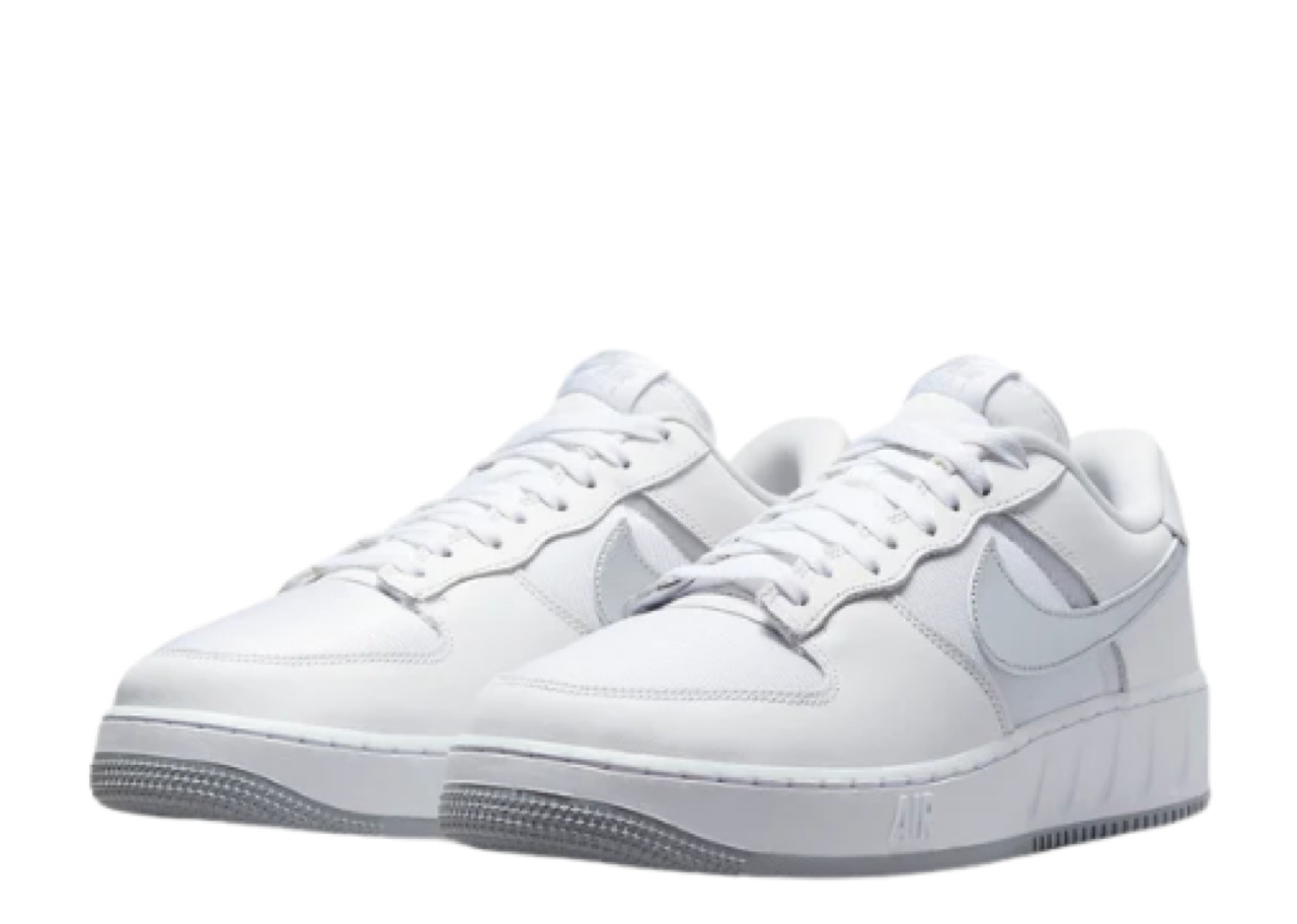 Nike Air Force 1 Low Utility White Silver - photo 2