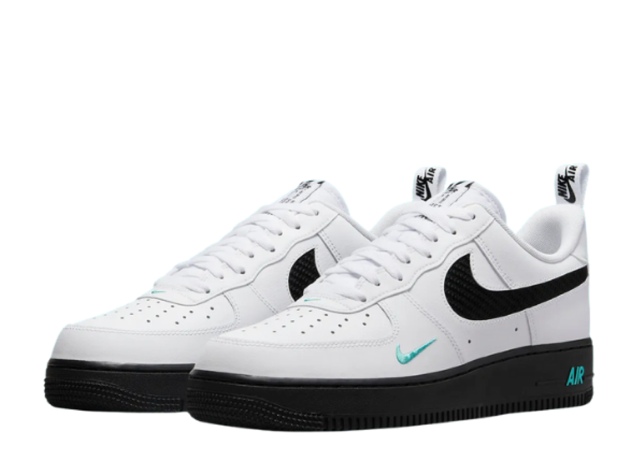 Nike Air Force 1 Low White Black Teal - photo 2