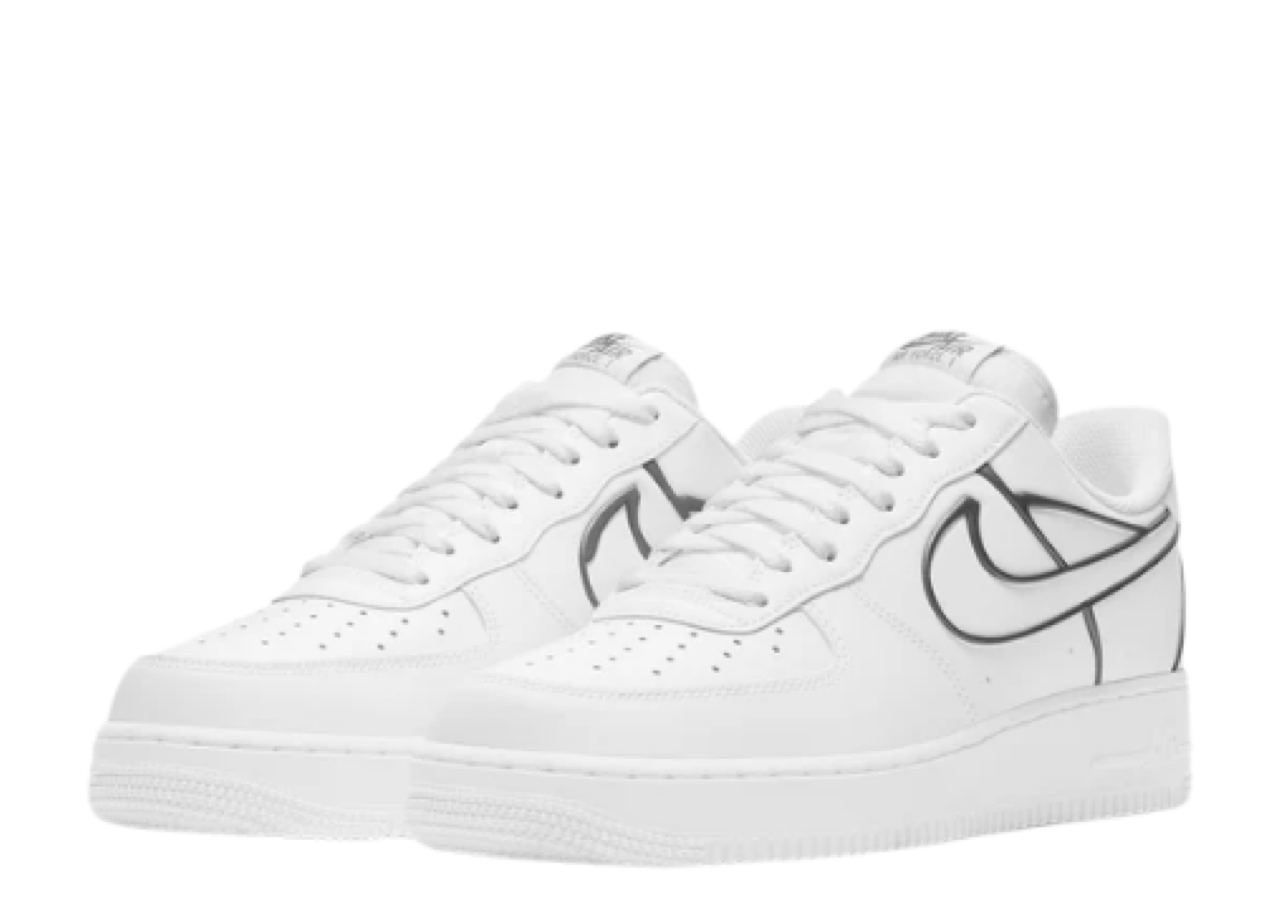 Nike Air Force 1 Low White Metallic Pewter - photo 2