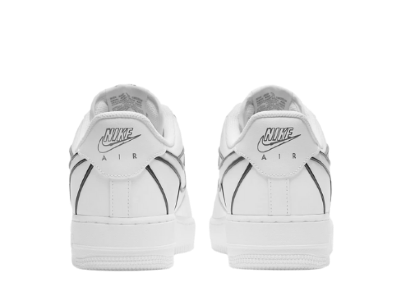 Nike Air Force 1 Low White Metallic Pewter - photo 3