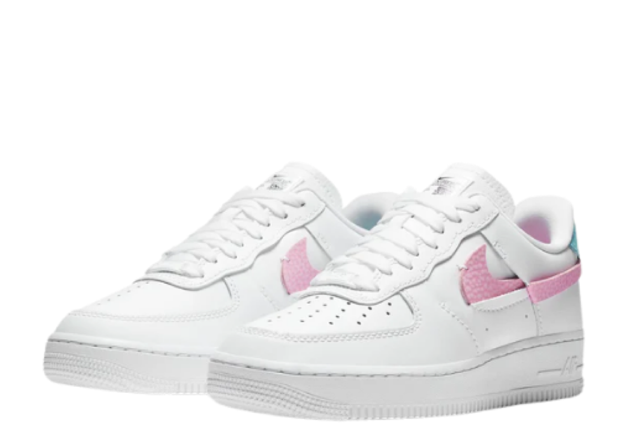 Nike Air Force 1 LXX White Pink Aqua (Women's) - photo 2
