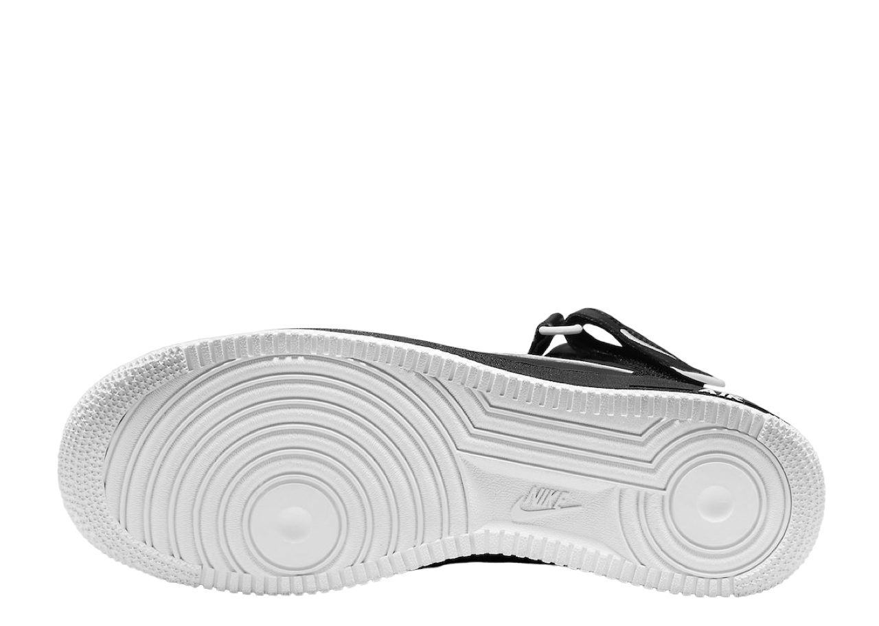 Nike Air Force 1 Mid '07 Black White Sole - photo 4