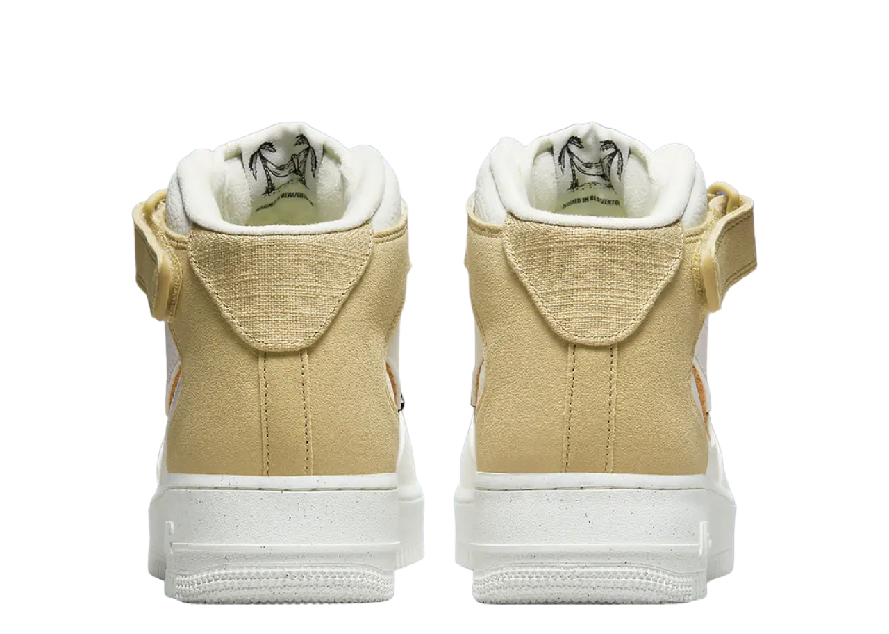 Nike Air Force 1 Mid '07 LV8 Next Nature Sun Club White Shark's Fin - photo 3