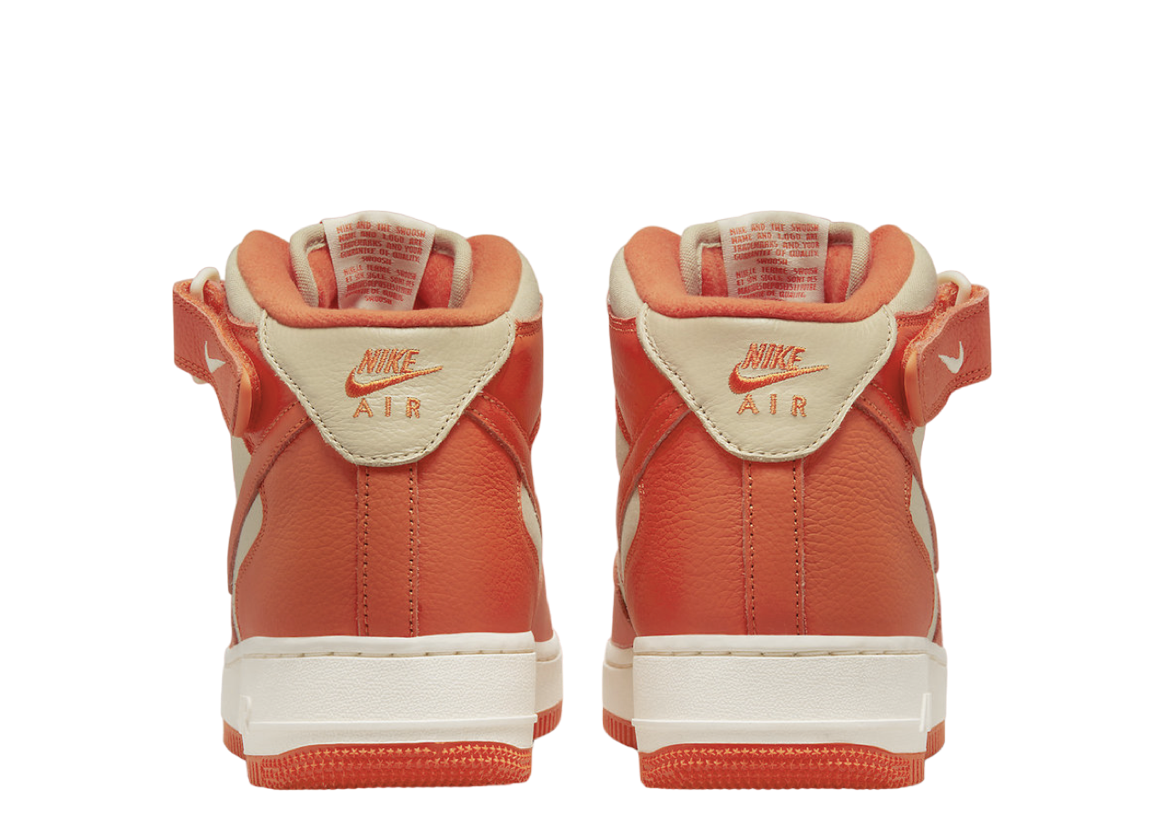 Nike Air Force 1 Mid '07 LX Safety Orange - photo 3