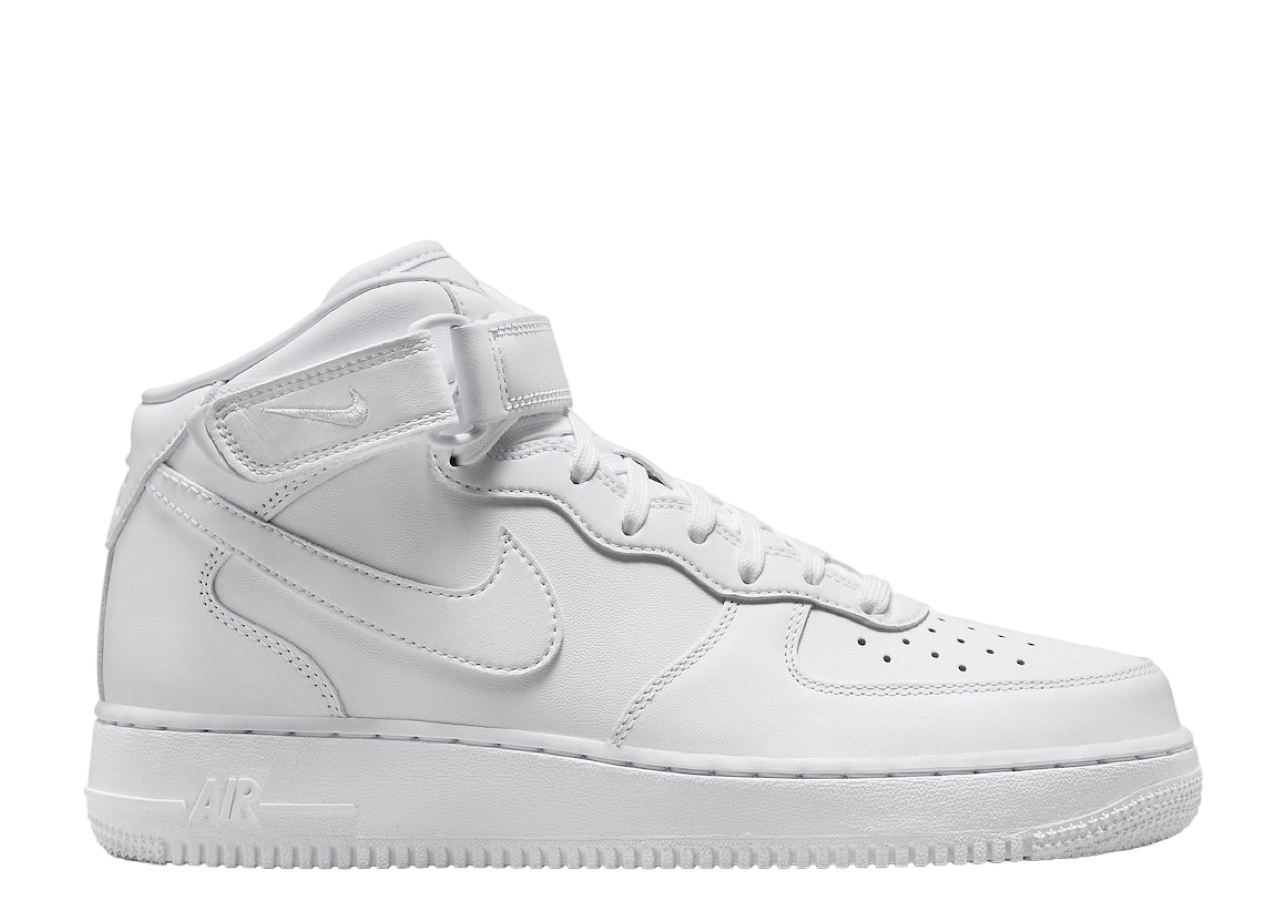 Nike Air Force 1 Mid Fresh Triple White