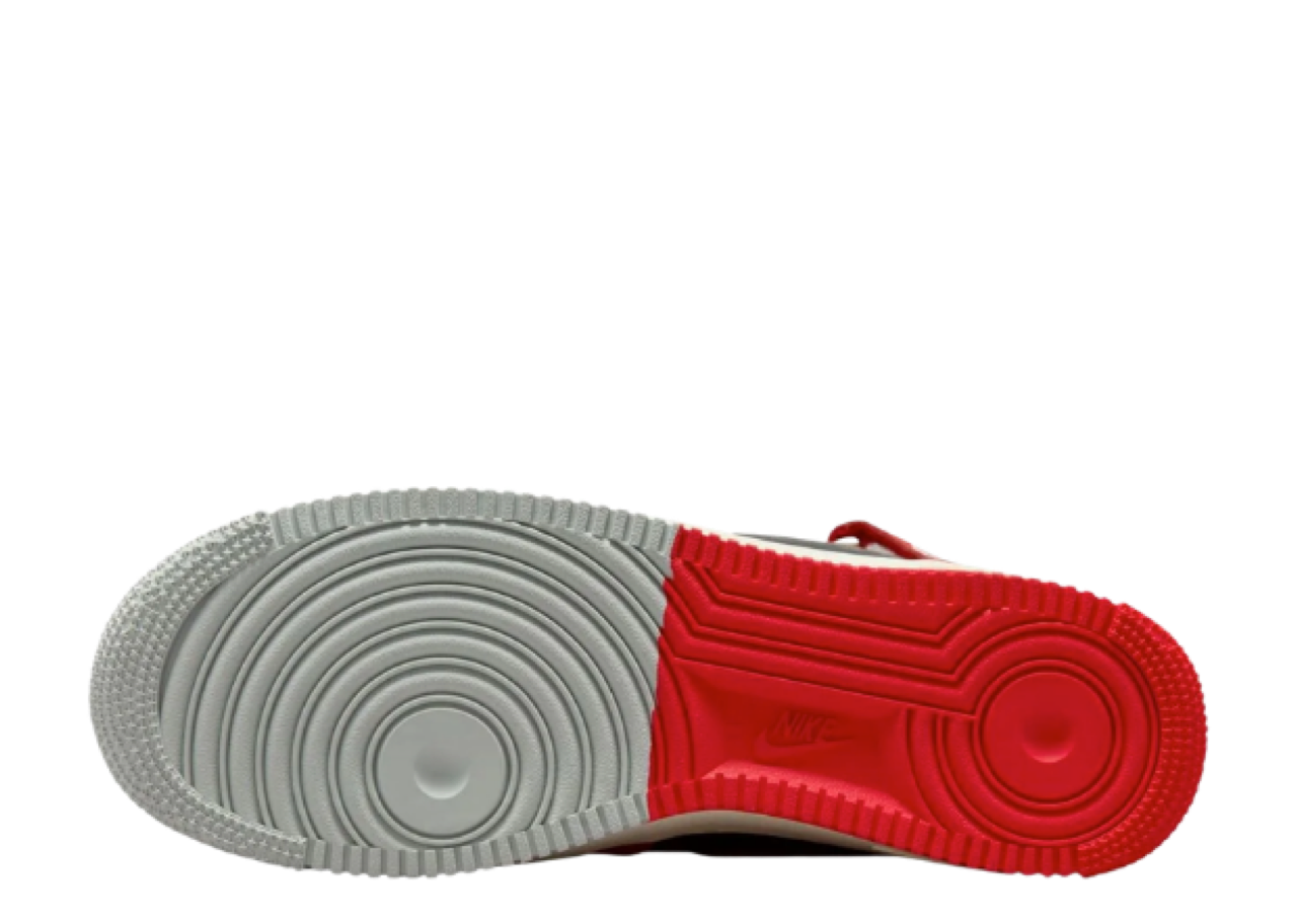 Nike Air Force 1 Mid '07 LV8 Split University Red Black - photo 4