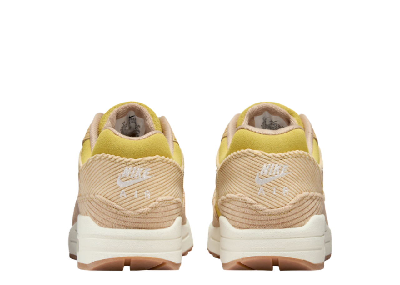 Nike Air Max 1 SE Buff Gold Corduroy (Women's) - photo 3