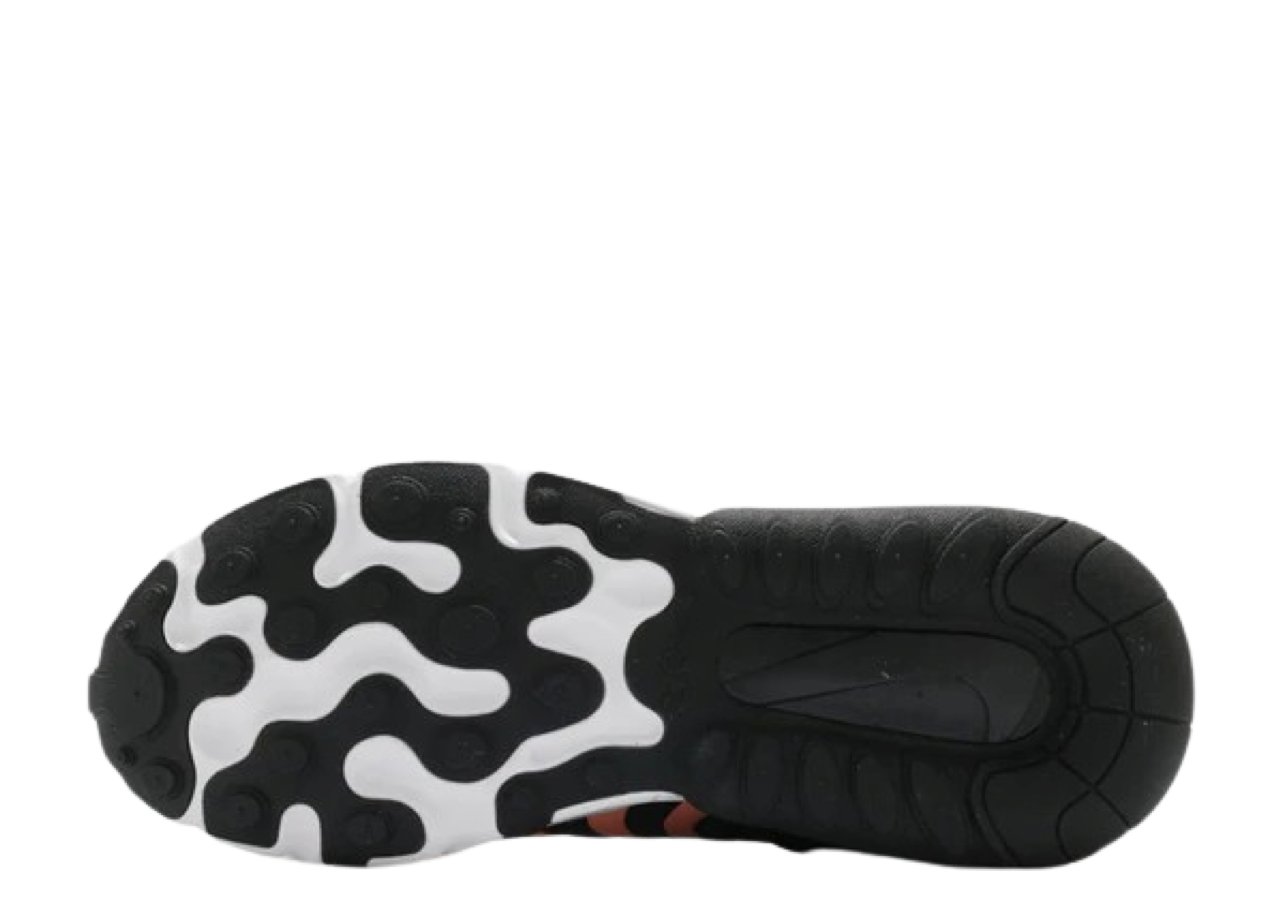 Nike Air Max 270 React Eng Black Orange (Women's) - photo 4