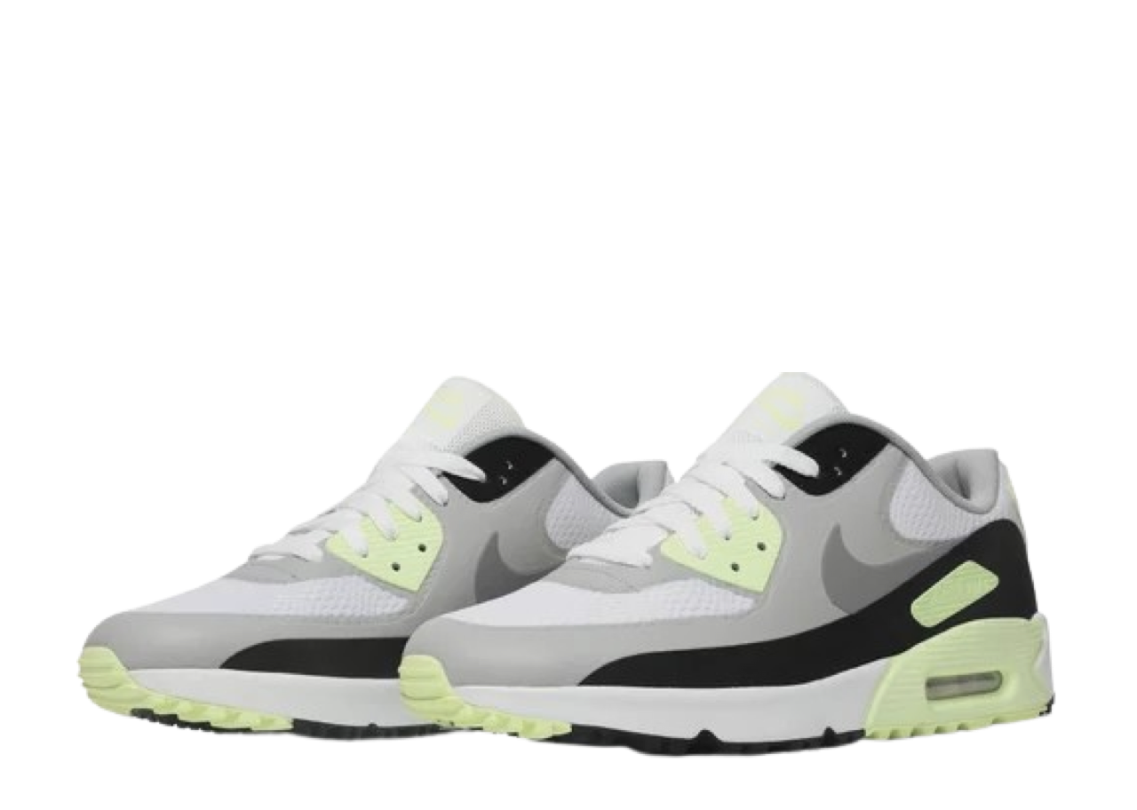 Nike Air Max 90 Golf White Particle Grey Barely Volt - photo 2