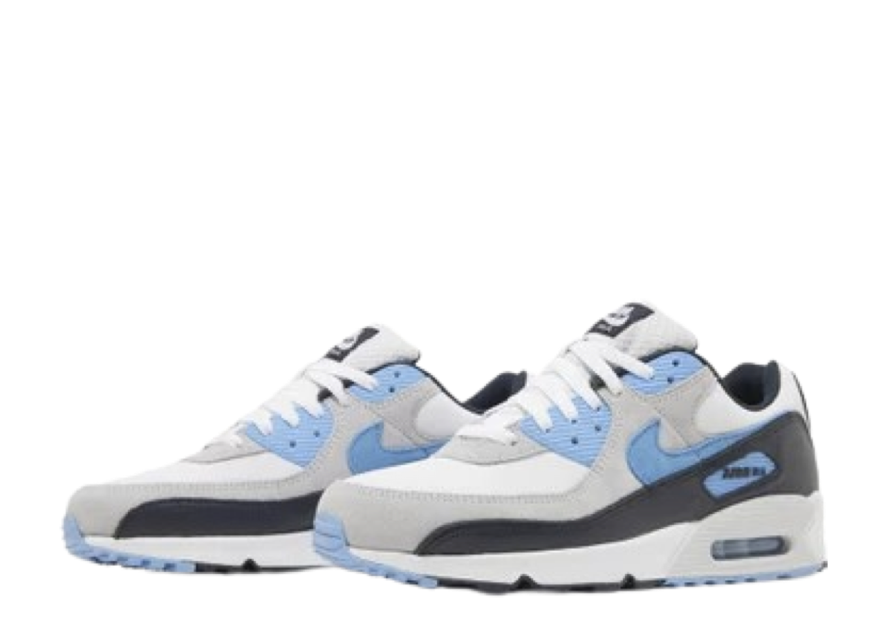 Nike Air Max 90 White University Blue (2022) - photo 2
